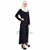 Islamic dress- navy blue color coat style abaya
